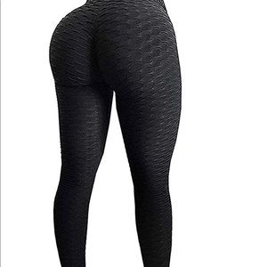 Womens HighWaist Yoga Pants Workout Leggings